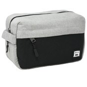 Wholesale - *OUTSIDE OF CA* LRG BLK/GRY MEN TOILETRY BAG C/P 30, UPC: 4890808257135